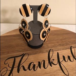 Funky vintage earrings